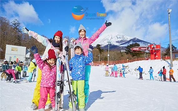 [HCM] Tour Nhật Bản Mùa Đông: Trải nghiệm trượt tuyết Tại Fujiten